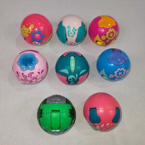 Zoobles Transforming Ball Toy Transformer Animal 8 Figure Lot by Spin Master